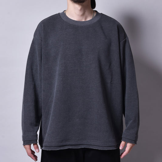 rin / Wash Long Sleeve Tee BK
