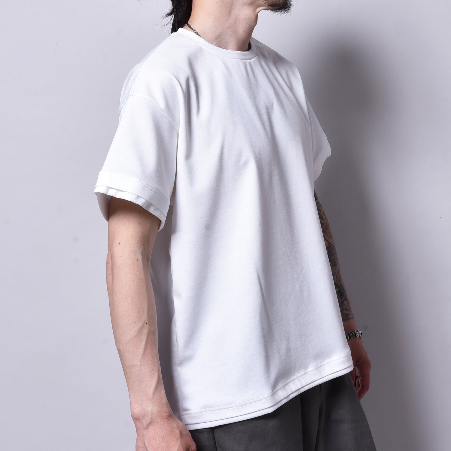 rin / Heavy Basic S/S Tee WH