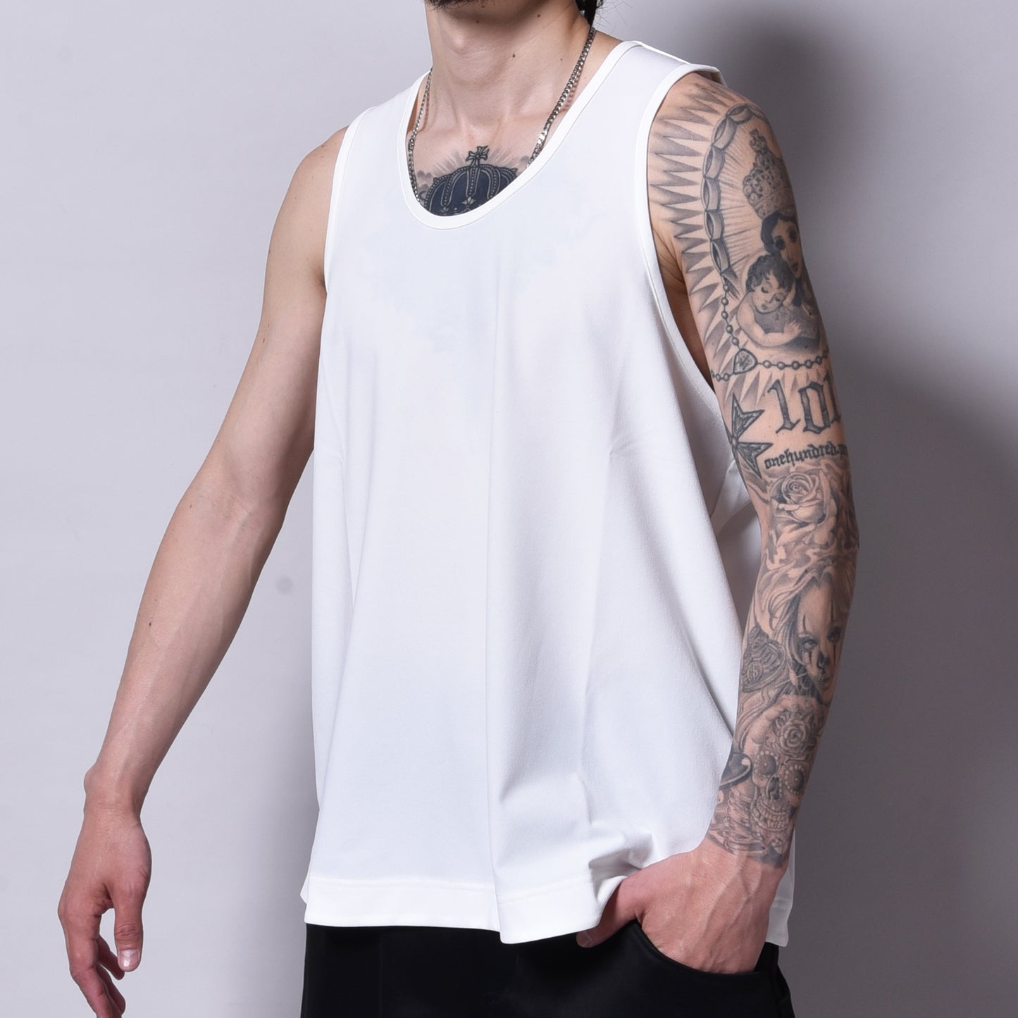 rin / Over Tank Top WH