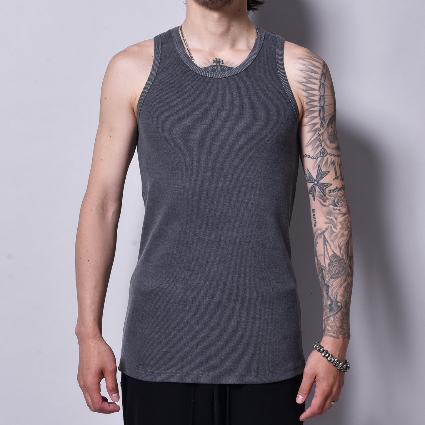 rin / Heavy Fit Tank top SUMI
