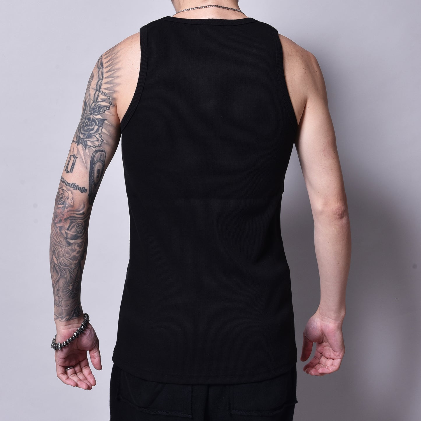 rin / Heavy Fit Tank top BK