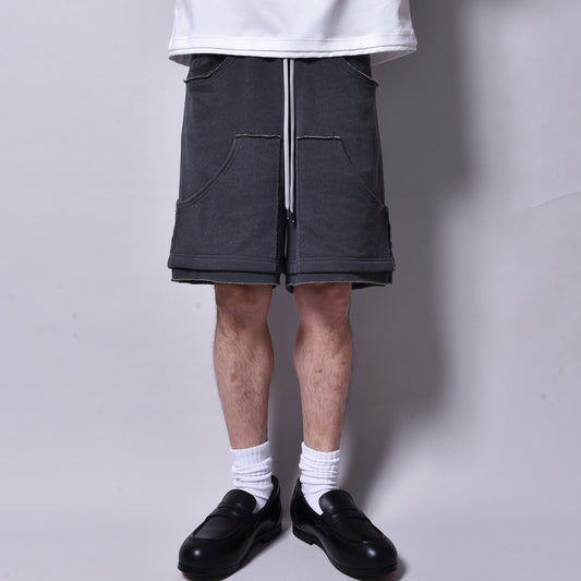 rin / Cut Dad Sweat Short Pants SUMI