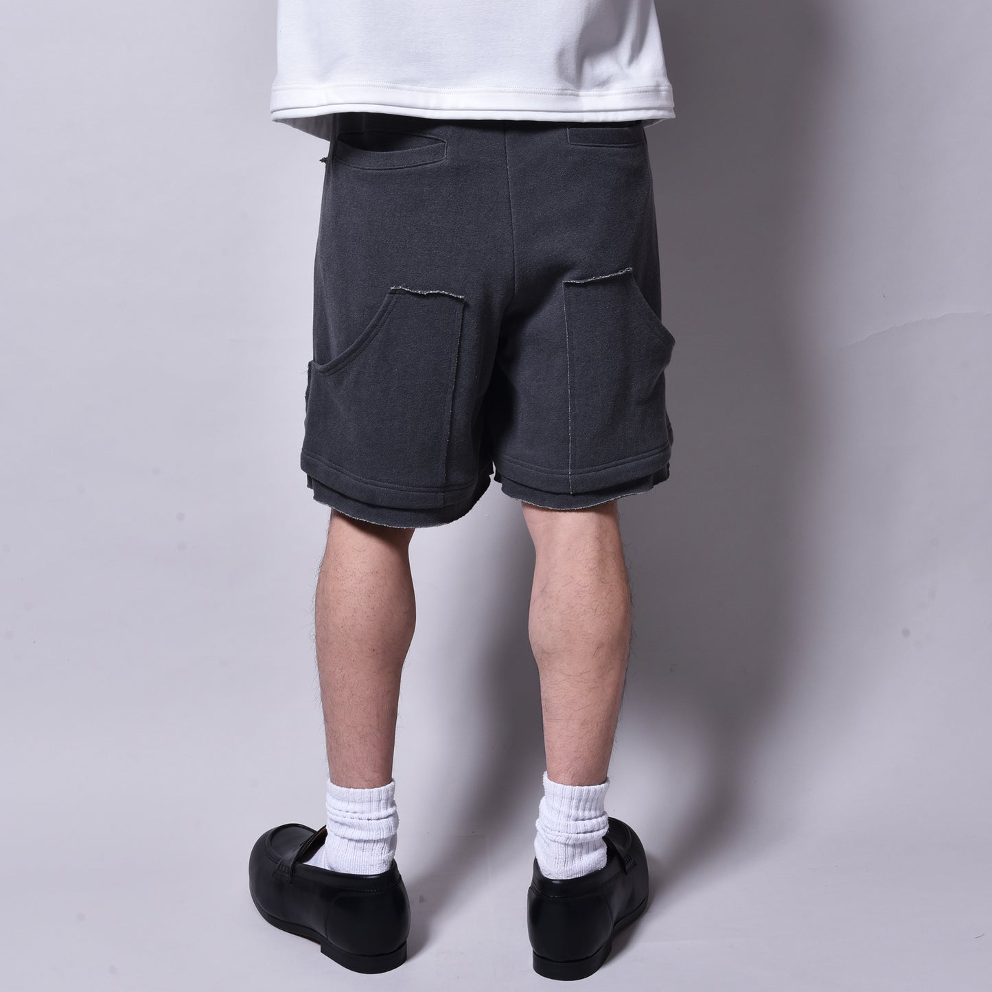 rin / Cut Dad Sweat Short Pants SUMI