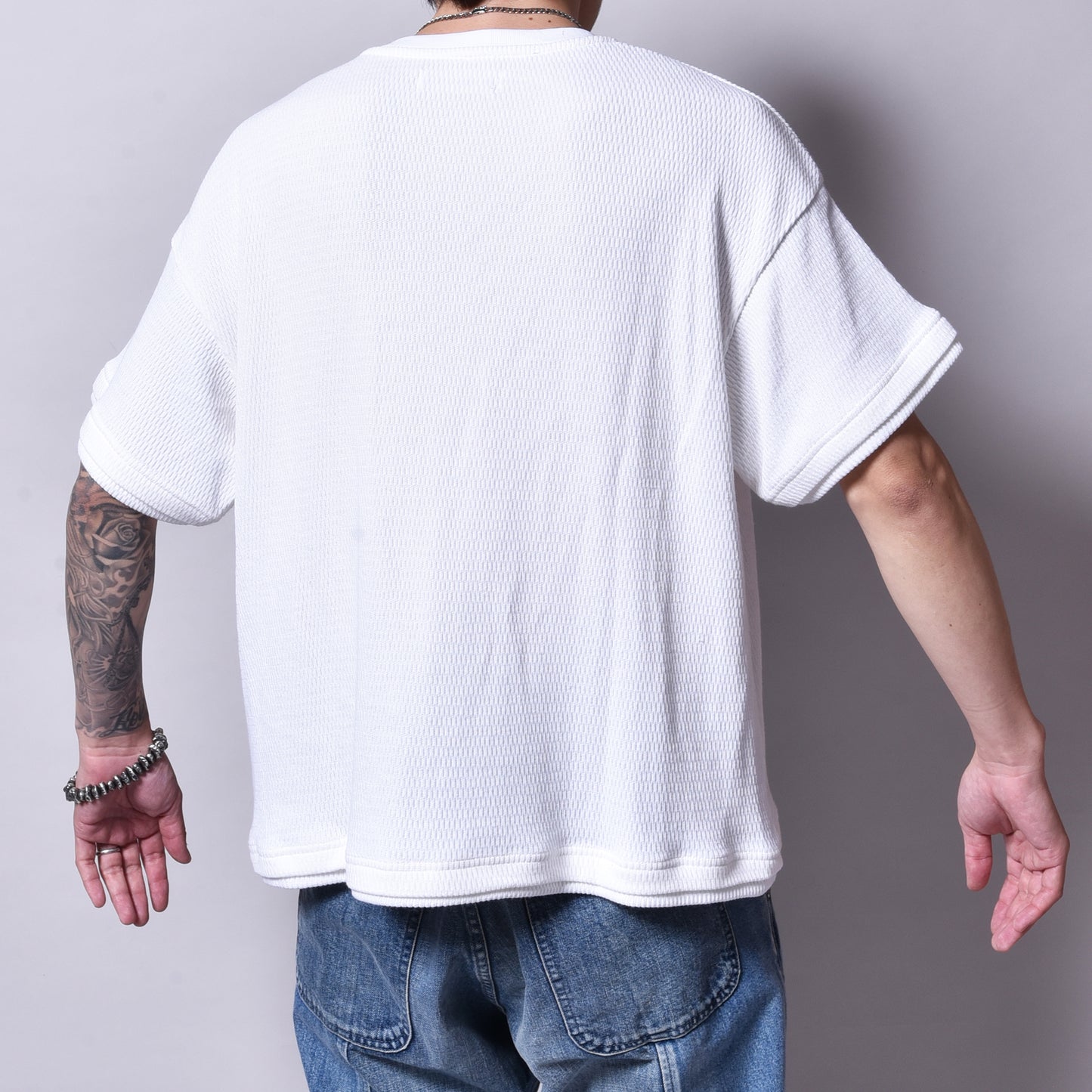 rin / Honeycomb Henry S/S Tee WH
