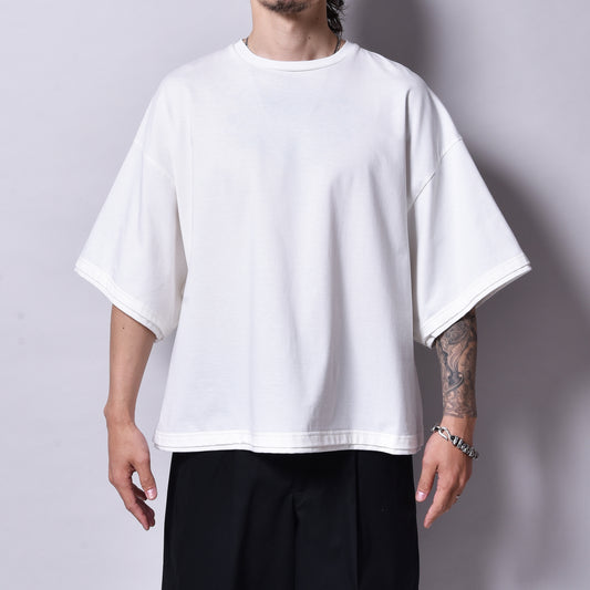 rin / Heavy Dolman S/S Tee WH