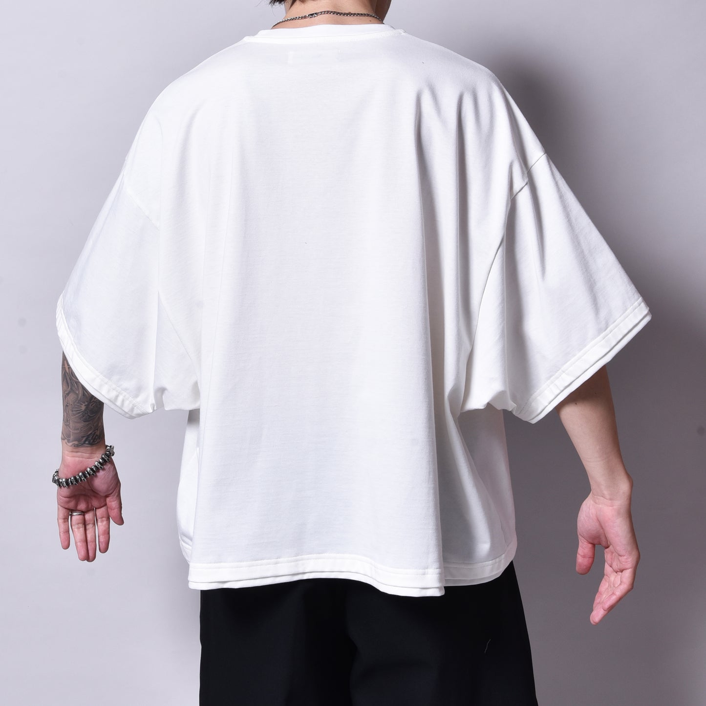 rin / Heavy Dolman S/S Tee WH