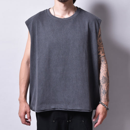 rin / Dust No Sleeve Tee SUMI