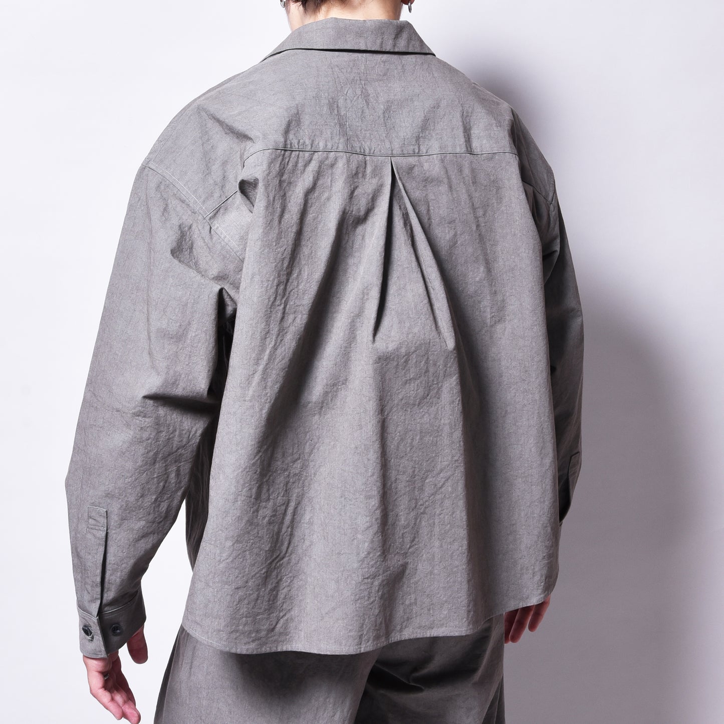 rin / Washer OP L/S Shirt GREY