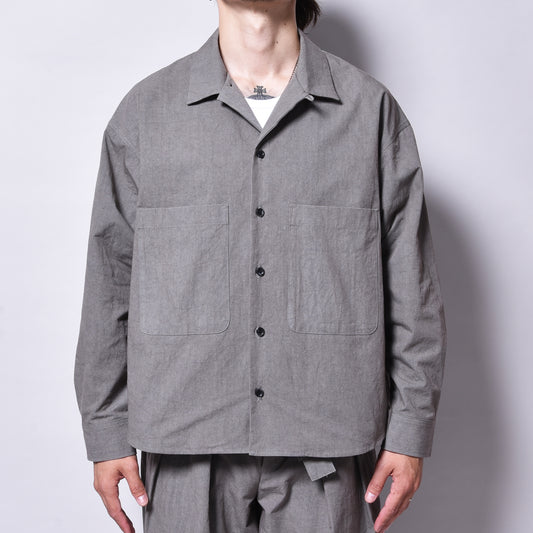 rin / Washer OP L/S Shirt GREY
