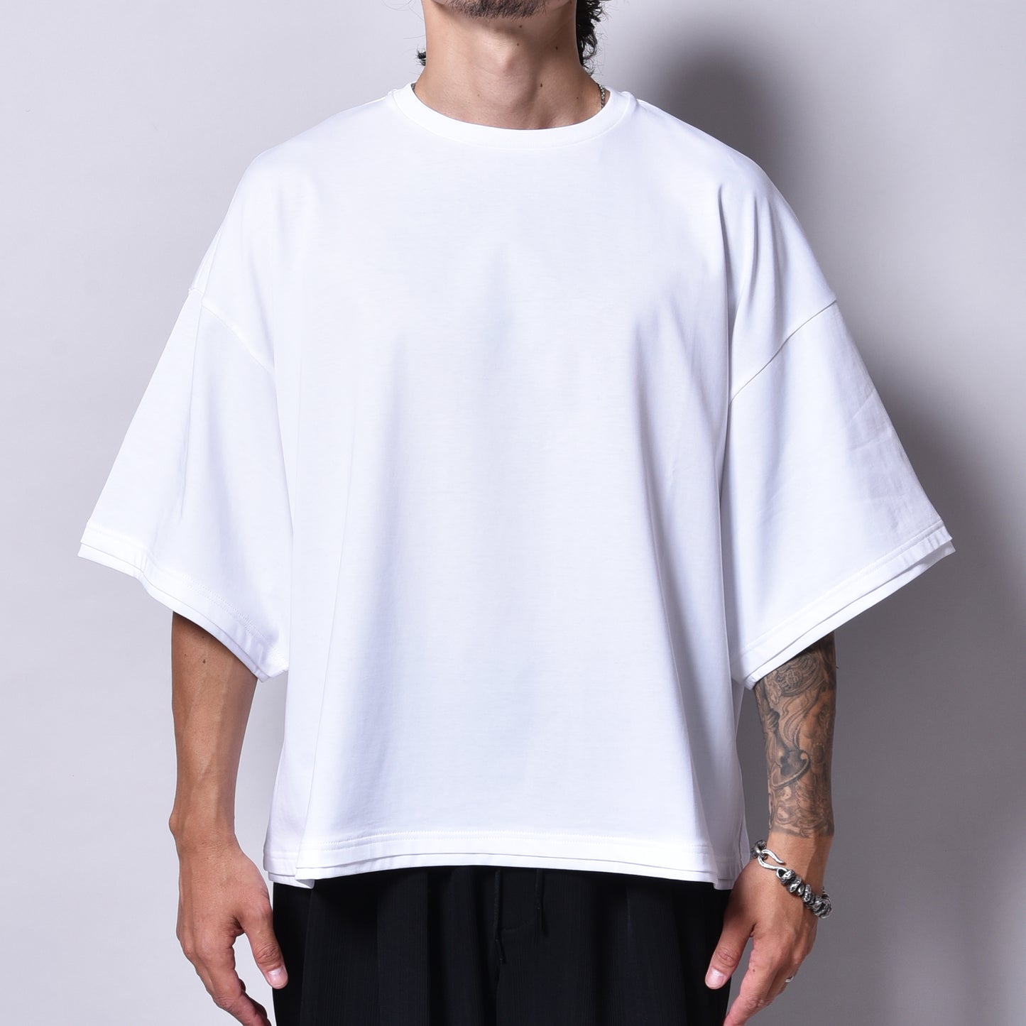 rin / Dolman Short S/S Tee WH