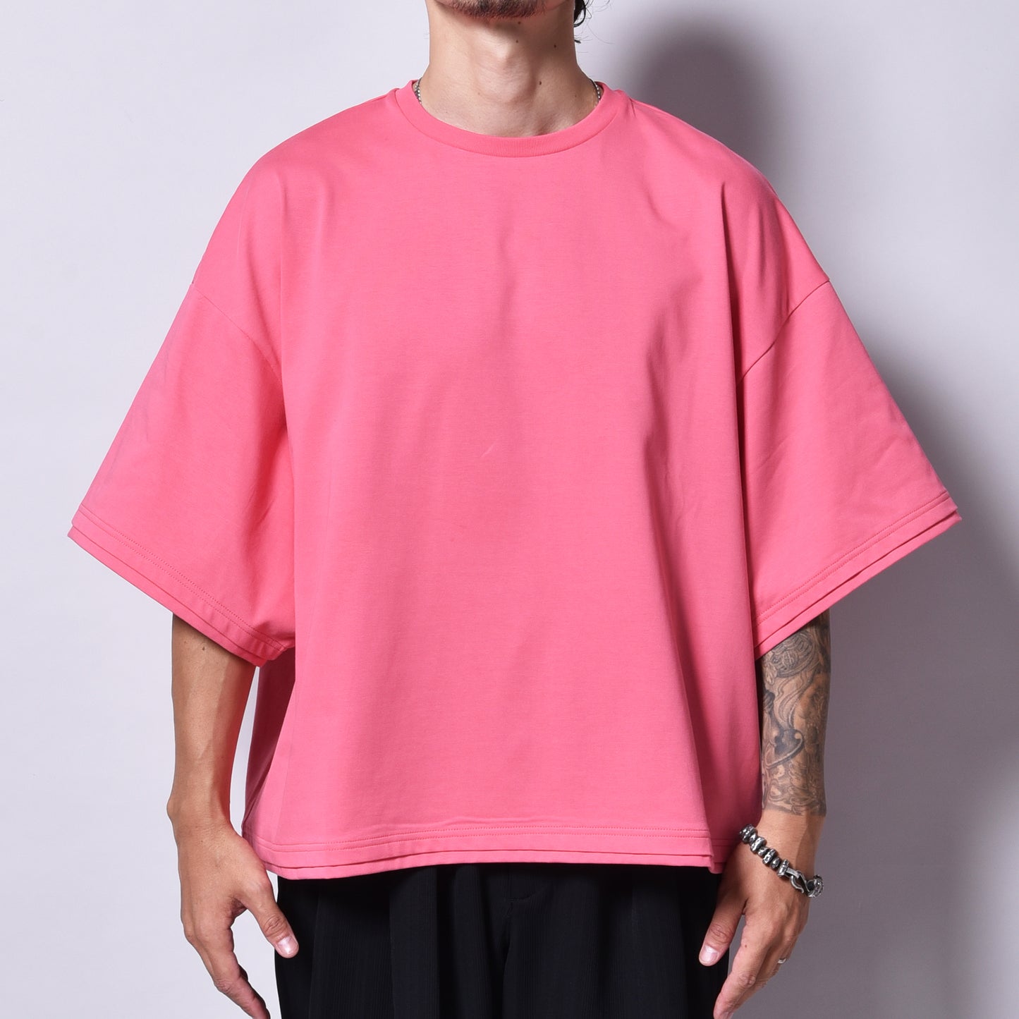 rin / Dolman Short S/S Tee PINK