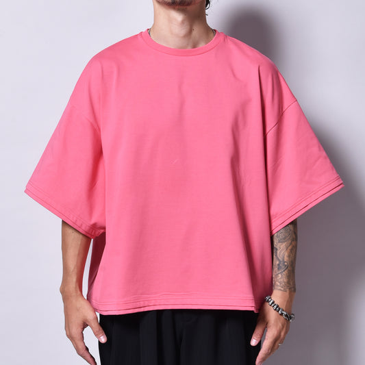 rin / Dolman Short S/S Tee PINK