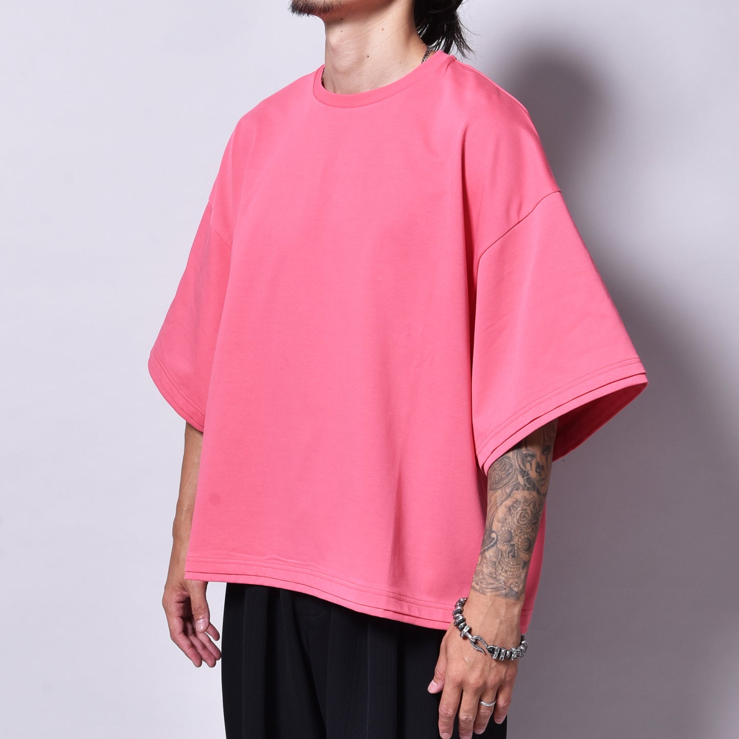 rin / Dolman Short S/S Tee PINK