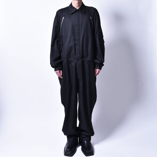 rin / Old Join Jumpsuit BK
